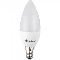 MARINO CRISTAL 21282 ECO OLIVA LED 5W 230V E14 3000°K  CONFEZIONE 10 LAMPADINE