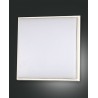 FABAS LUCE 3314-65-102 PLAFONIERA LED DESDY STRUTTURA IN ALLUMINIO E POLICARBONATO COLOR BIANCO IP54