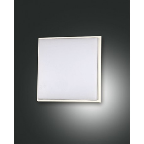 FABAS LUCE 3314-69-102 PLAFONIERA LED DESDY STRUTTURA IN ALLUMINIO E POLICARBONATO COLOR BIANCO IP54