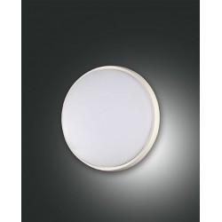 FABAS LUCE 3315-69-102 PLAFONIERA LED OLLY STRUTTURA IN ALLUMINIO E POLICARBONATO COLOR BIANCO IP54