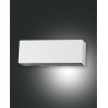 FABAS LUCE 6786-02-854 LAMPADA DA PARETE TRIGG STRUTTURA IN ALLUMINIO COLOR BIANCO