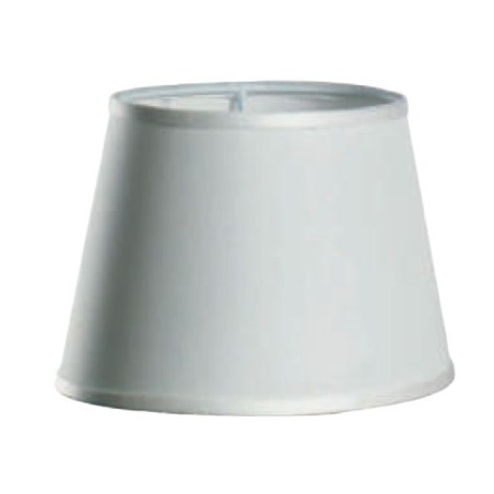 ROSSINI ILLUMINAZIONE 4020-30 PARALUME OVALE IN TELETTA COLOR SABBIA E27 D30
