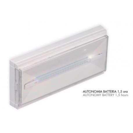 EXIT - LAMPADA EMERGENZA LED 8W EXI001 | Rossini Illuminazione