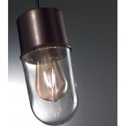 ROSSINI ILLUMINAZIONE LEI001 LEILA SOSPENSIONE IN FERRO BRONZATO E27 75W