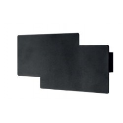 ROSSINI ILLUMINAZIONE PON005B PONYO APPLIQUE LED BIEMISSIONE DI LUCE STRUTTURA IN ALLUMINIO 2X13,5W  3000K