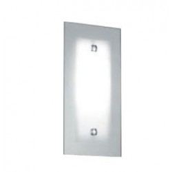 ROSSINI ILLUMINAZIONE WES004GR WESS LAMPADA DA PARETE O SOFFITTO IN VETRO TEMPERATO E27 1X75W