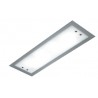 ROSSINI ILLUMINAZIONE WES005GR WESS LAMPADA DA PARETE O SOFFITTO IN VETRO TEMPERATO E27 4X75W