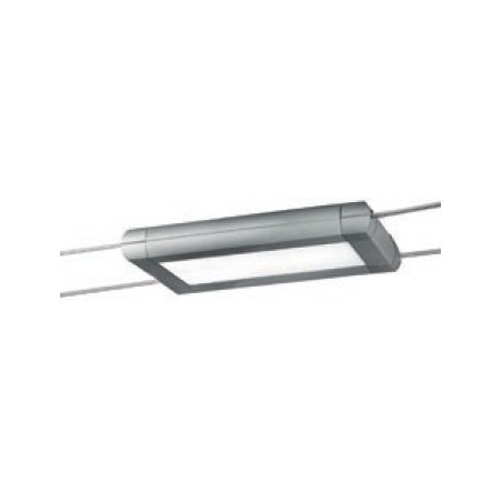 ROSSINI ILLUMINAZIONE WIR105GR WIRE APPARECCHIO RETTANGOLARE A LED IN ALLUMINIO 12W 3000K