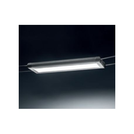 ROSSINI ILLUMINAZIONE WIR111B WIRE APPARECCHIO RETTANGOLARE A LED IN ALLUMINIO 20W+18W 3000K