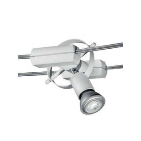 ROSSINI ILLUMINAZIONE WIR401B WIRE APPARECCHIO ORIENTABILE IN ALLUMINIO VERNICIATO  1X50W GU10