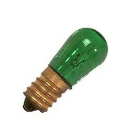 WIMEX 4500420 LAMPADA LUMINARIA AD INCANDESCENZA VERDE 14V 5W - CONF. 10 LAMPADE