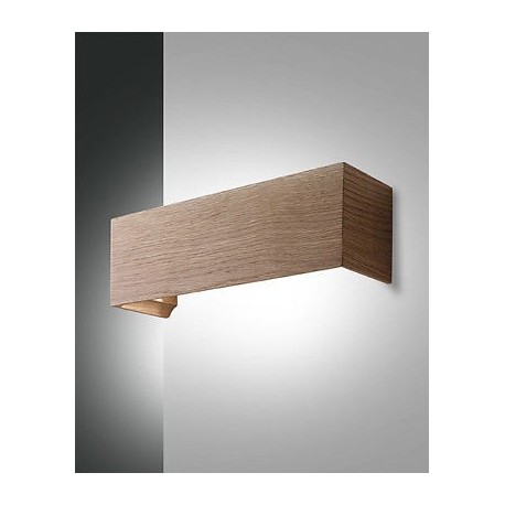 FABAS LUCE 3383-21-215 LAMPADA DA PARETE LED BADIA 16W 1440lm WARM WHITE QUERCIA