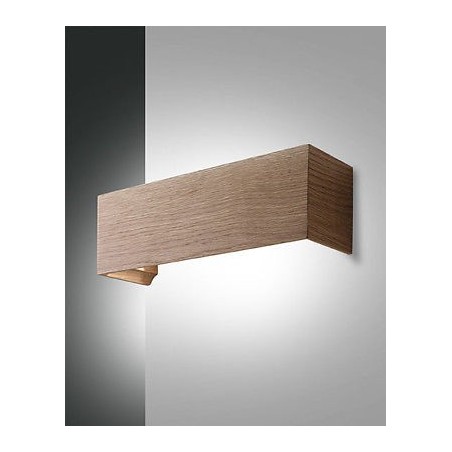 FABAS LUCE 3383-21-215 LAMPADA DA PARETE LED BADIA 16W 1440lm WARM WHITE QUERCIA
