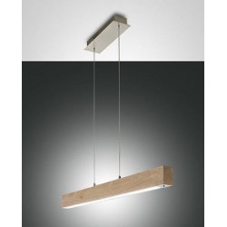 FABAS LUCE 3383-40-215 SOSPENSIONE LED BADIA 43W 3870lm WARM WHITE QUERCIA
