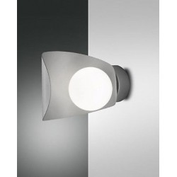 FABAS LUCE 3414-21-137 LAMPADA DA PARETE ADRIA 6W 540Lm WARM WHITE ARGENTO