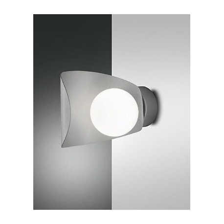 FABAS LUCE 3414-21-137 LAMPADA DA PARETE ADRIA 6W 540Lm WARM WHITE ARGENTO