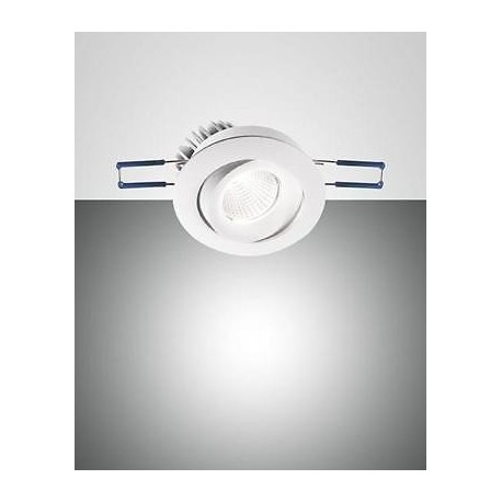 FABAS LUCE 3445-72-343 LAMPADA SPOT SIGMA 7W 800Lm IP40 Ø82 mm WARM WHITE