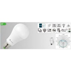 MARINO CRISTAL 21488 ECO GOCCIALED ECO 14W 230V E27 6000°K  CONFEZIONE 10 LAMPADINE