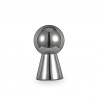 IDEAL-LUX BIRILLO TL1 MEDIUM LAMPADA DA TAVOLO FUME' IN VETRO SOFFIATO ACIDATO 60W