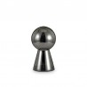 IDEAL-LUX BIRILLO TL1 SMALL LAMPADA DA TAVOLO FUME' IN VETRO SOFFIATO ACIDATO 60WFUME