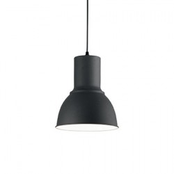 IDEAL-LUX BREEZE SP1 SOSPENSIONE IN METALLO NERO CON INTERNO BIANCO 60W