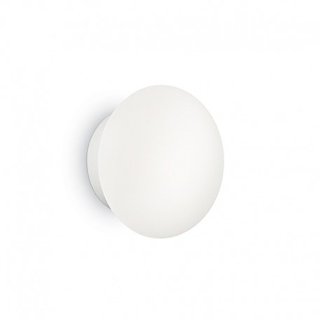 IDEAL-LUX BUBBLE AP2 LAMPADA DA PARETE BIANCO OPACO  2x15W G9