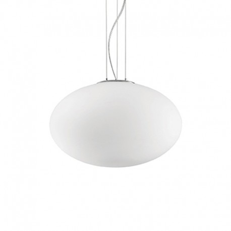 IDEAL-LUX CANDY SP1 D50 SOSPENSIONE IN VETRO SOFFIATO ACIDATO 60W E27
