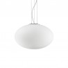 IDEAL-LUX CANDY SP1 D50 SOSPENSIONE IN VETRO SOFFIATO ACIDATO 60W E27
