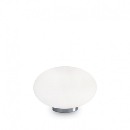 IDEAL-LUX CANDY TL1 D25 LAMPADA DA TAVOLO IN VETRO SOFFIATO ACIDATO 40W G9