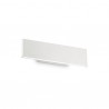 IDEAL LUX DESK AP2 LAMPADA DA PARETE LED IN ALLUMINIO BIANCO OPACO 12W 1100lm 
