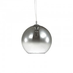 IDEAL-LUX DISCOVERY FADE SP1 D30 SOSPENSIONE CON DIFFUSORI IN VETRO RIFINITI CROMO SFUMATO 60W E27