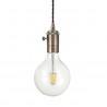 IDEAL-LUX DOC SP1 SOSPENSIONE CON COPRIPORTALAMPADA COLOR RAME 60W E27