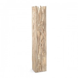 IDEAL-LUX DRIFTWOOD PT2 LAMPADA DA TERRA CON STRUTTURA DI RAMI IN LEGNO NATURALE 2x60W E27