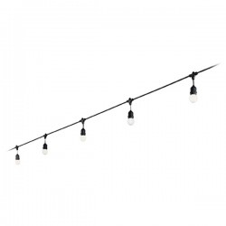 IDEAL-LUX FIESTA SP5 CAVO A SOSPENSIONE CON PORTALAMPADA E OCCHIELLI DI ANCORAGGIO 5x15W IP44