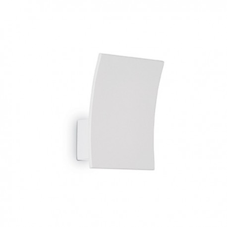 IDEAL-LUX FIX AP1 LAMPADA DA PARETE LED IN LASTRA DI ALLUMINIO COLORE BIANCO 5W 420lm 