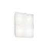 IDEAL-LUX FLAT PL1 D20 PLAFONIERA IN METALLO CON DIFFUSORE IN LASTRA DI ACRILICO SATINATO
