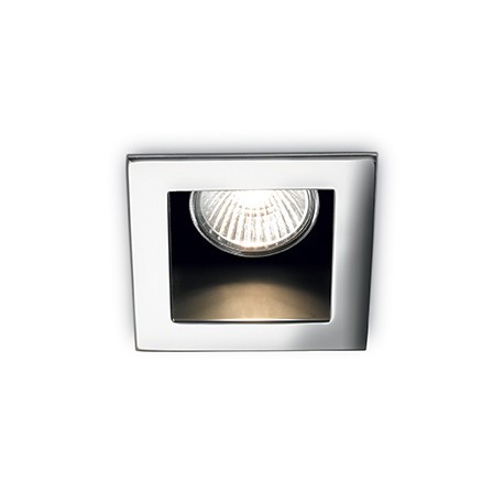 IDEAL-LUX FUNKY LAMPADA DA SOFFITTO AD INCASSO COLOR  CROMO 50W GU10