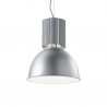 IDEAL LUX HANGAR SP1 SOSPENSIONE IN ALLUMINIO CON INTERNO SMALTATO BIANCO 60W E27