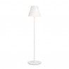 IDEAL LUX ITACA PT1 LAMPADA DA TERRA IN METALLO E DIFFUSORE CONICO OPALE IP44