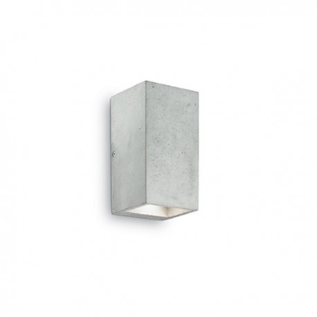 IDEAL LUX KOOL AP2 LAMPADA DA PARETE IN VERO CEMENTO 2 x 15W G9