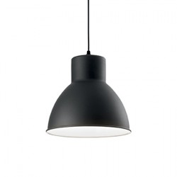IDEAL LUX METRO SP1 SOSPENSIONE IN METALLO CON INTERNO SMALTATO BIANCO 60W