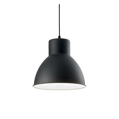 IDEAL LUX METRO SP1 SOSPENSIONE IN METALLO CON INTERNO SMALTATO BIANCO 60W