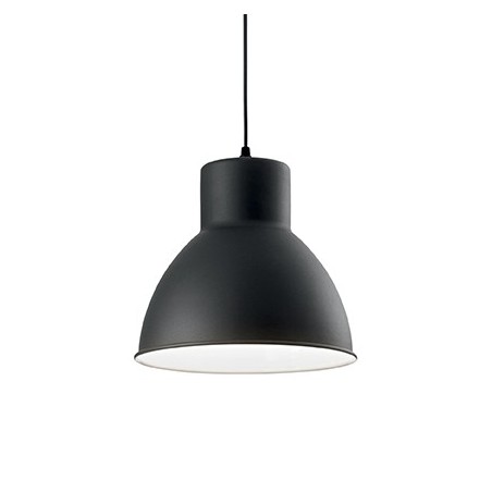 IDEAL LUX METRO SP1 SOSPENSIONE IN METALLO CON INTERNO SMALTATO BIANCO 60W
