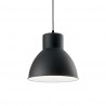 IDEAL LUX METRO SP1 SOSPENSIONE IN METALLO CON INTERNO SMALTATO BIANCO 60W