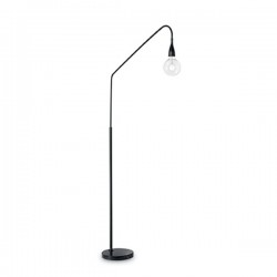 IDEAL LUX MINIMAL PT1 LAMPADA DA TERRA IN METALLO RIFINITO NERO 60W E27