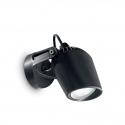 IDEAL LUX MINITOMMY AP1 NERO APPLIQUE CON CORPO LUCE E DIFFUSORE DIREZIONALE AD ALTE PRESTAZIONI IP66