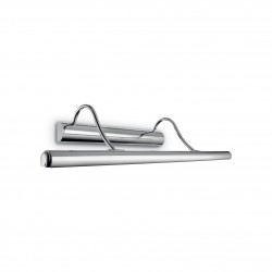 IDEAL LUX MIRROR-10 AP4 APPLIQUE IN METALLO CON DIFFUSORE POSIZIONABILE IN FINITURA CROMO 4x40W
