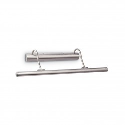 IDEAL LUX MIRROR-10 AP4 APPLIQUE IN METALLO CON DIFFUSORE POSIZIONABILE IN FINITURA NICKEL 4x40W