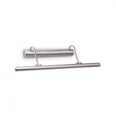 IDEAL LUX MIRROR-10 AP4 APPLIQUE IN METALLO CON DIFFUSORE POSIZIONABILE IN FINITURA NICKEL 4x40W