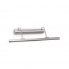 IDEAL LUX MIRROR-10 AP4 APPLIQUE IN METALLO CON DIFFUSORE POSIZIONABILE IN FINITURA NICKEL 4x40W